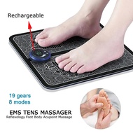 EMS Foot Massager Pad Reflexology Foot Acupoint Massage Muscle Stimulation Improve Blood Circulation