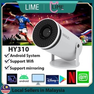 HY310/HY300 PRO projectors 1080P Android Smart Portable Mini Projector 4K Smart TV Android 11 Video