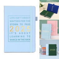 Alilin 2025 Leather Planner 2025 Journal Notebook Planner Academic Diary Weekly Monthly Planner with
