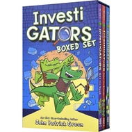 Investigators Boxed Set 3 books paperback,English chapter comics for children