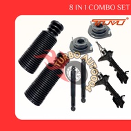 [8 IN 1] TM FR & RR Absorber / ABS Mounting / ABS Cover for Perodua Myvi 18 Gen3 New Myvi D20N M800 
