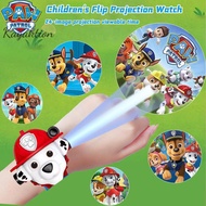 Kayaktion Paw Patrol Watch Cartoon 3D Projection Watch Chase Rubble Marshall Skye Anime Digital Wris