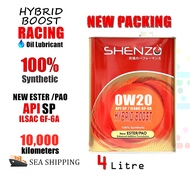 Sabah/Sarawak 0W20 SHENZO Racing oil Filter fully synthetic Engine oil Honda Toyota Proton Perodua N