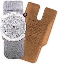 CYA Micro E6B Metal Flight Computer, 7.4 x 4 inch, Aviation Aluminum, Upgrade Aviation Pilot Flight