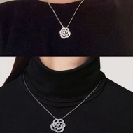 【香港包郵】Chanel香奈兒山茶花項鍊 幾乎全新 全套原裝配件