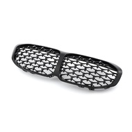 Diamond Meteor Style Front Grille For 2020-2023 BMW 1 Series F40 Hatchback 1pc