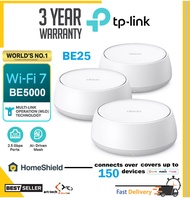 TP-LINK DECO BE25 BE5000 WHOLE HOME MESH WIFI 7 SYSTEM