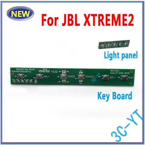 1PCS NEW For JBL XTREME2 Button Board LED Light Panel Key board