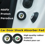 16pcs Universal Car Shock absorber gasket sound proof rubber Door Switch Rubber Door Buffer Perodua 