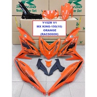 Cover Set Rapido Y15ZR V1 V2 Yamaha MX King-150(10) Orange Blue Yellow Ysuku Accessories Motor Y15 Black Red Mxking