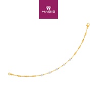 HABIB Diamond Bracelet in 375/9K Yellow Gold 682180225