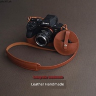 Sony sony A7R5/A7M4/A7M3/A9/A7R3 Genuine Leather Handmade Camera Protective Case Base Leather Case