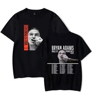 Classic F169 Bryan Adams Roll With The Punches  T-shirt Hip Hop Short Sleeve Unisex Tee Tshirt