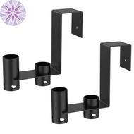 2Pcs Pool Fence Hook Easy Installation Pool Fence Equipment Hook Metal Pond Tool Organizer for Outdo