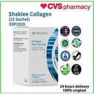 【cvs pharmacy】[Exp:July2027] Shaklee Original Collagen Plus Powder (15 sachets)