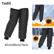 Tadill 1 Pair Leg Warmers Legwarmer Leg Gaiter for Mountain Biking Winter Fishing Windproof Leg Gait