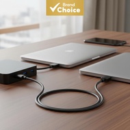 Vention USB to DC 5.5mm 3.5mm Power Cable 1.5M Tuning Fork Type for Hub/Mini Fan/Table Lamp 28 AWG  