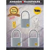 3PCS 50MM YALE MASTER KEY Y120/50/127/3 WET CONDITION PADLOCK WITH