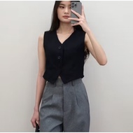 Women's crop vest top women's crop vest top