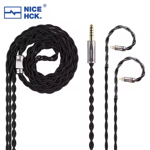 NICEHCK 1950saga 60Saga HiFi Upgrade Cable Ultrapure Pressing OCC Material Wire 2Pin/MMCX for Rockie