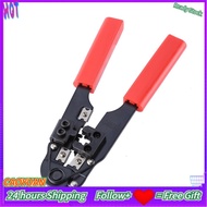 Caoyuanstore Modular Crimping Tool Red Cutting Striping Networking Wire