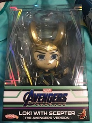 Hot Toys cosbaby Loki with scepter