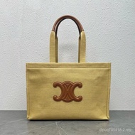 Early Autumn Beach Bag, Brand New Launch Raffia Series Shopping Bag, Shoulder Bag