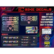 COD WECAST Rhino Bike Frame Decals Sticker and Stickers for Bike Frame