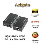 Bộ chia cổng HDMI to Lan Rj45 1x1 60m Hd 1080p . Chuyển từ công hdmi ra cổng mang lan chất lượng cao