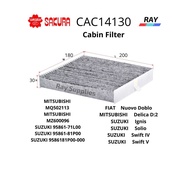 SAKURA CABIN FILTER CAC14130  SUZUKI  Ignis,Solio ,Swift IV ZC72S ZD72S ZC82S ,Swift V ZC13S ZC53S 9