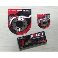 Dale Stainless Steel Chain Set (420) sonic Dash/Dash/Ls125 120 126l Of 3 Pieces Grade A Work Beautif