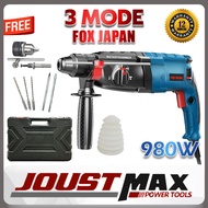 Ladderman GBH 2-26 Drill Rotary Hammer Drill 3 Mode With Handle 1000W SDS 26mm Chisel Concrete Peneb