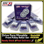 100% ORI UMA RACING HONDA VARIO PCX ADV150 20X15MM 13.5G FRONT PULLEY SET DRIVE FACE MOVABLE CVT ROL