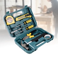 Tool Kit Set Box Tools Tools Repair Tools Hammer Pliers Screwdriver Cutter Meter 8in1 - YL-8009A