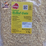 Rolled Oat Oatsy Havermout 2kg / Rolled Oat Oatmeal / Rollat oat / Rollat oat