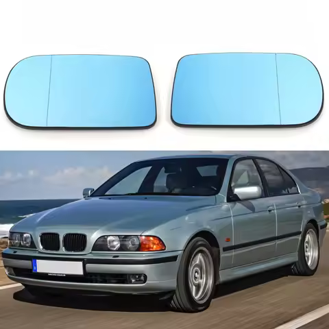 For BMW 7 series E38 1995-2001 5 series E39 2000-2003 Car Heated Door Wing Rearview Side Mirror Glas