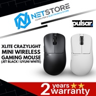 PULSAR XLITE CRAZYLIGHT MINI WIRELESS GAMING MOUSE - (JET BLACK | UYUNI WHITE)