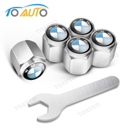 1/4/5pcs Car Tire Valve Cap Wheel Nut Aluminum Alloy Bicycle Moto Tyre Tayar Stem Air Cover for BMW 
