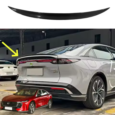 for Mazda EZ-6 2024~2026 6e High Quality Carbon Fiber Rear Luggage Lid Spoiler Wing Body Sports Modi