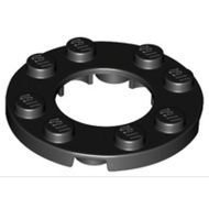 Part Lego 11833 Plate Round 4 x 4 with 2 x 2 Open Center