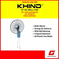 KHIND 16” DC Wall Fan WF1601DC