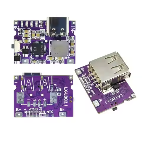 Type-C USB 5V 3.1A Boost Converter Step-Up Power Module IP5310 Mobile Power Bank Accessories With Sw