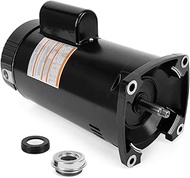 B2843 Square Flange Pool Pump Motor - PSLER Pool Booster Pump Replacement Motor Kit, Fits for B2843 