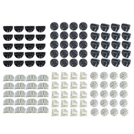 [Homyl478] Storage Shelving Grid Connectors 20 Pieces PP Material for Clothes Organizer Drawer Cabin