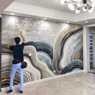 wallpaper marble dinding marble wallpaper Kertas dinding seni hotel mewah Nordic 3d kain mural corak