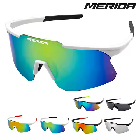 Merida long-distance cycling sunglasses Women Men Sports Glasses UV400 Riding Eyewear Mountain Bike 