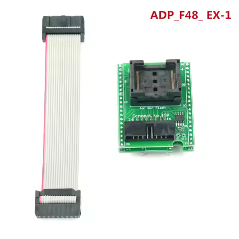 XGecu T48 (TL866-3G) Programmer ADP_F48_EX-1 Programming Adapters NAND T48 TSOP48-1 Nor Flash Adapte