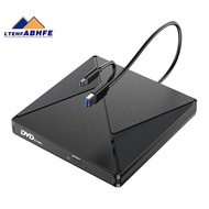 External CD/DVD Drive,Portable DVD Reader Writer ROM Drive,CD Burner External Disk Drive for Laptop 