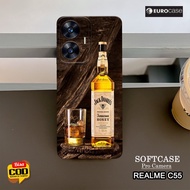 Latest Realme C55 2023 Soft Case - Fashion Case DRINK - Latest Realme C55 Casing - Realme C55 Phone 
