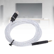 haapeury Gugxiom USB C to 2.5mm Audio Cable for HD598 HD599 HD558 HD518 HD569 M30XM40X M50  Silver P